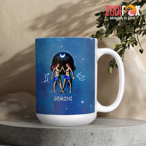 novelty Gemini Night Mug zodiac-themed gifts – GEMINI-M0016