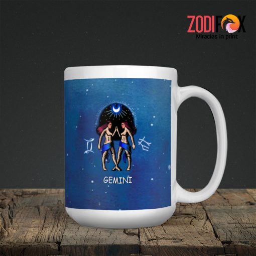 interested Gemini Night Mug zodiac gifts for astrology lovers – GEMINI-M0016