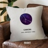 hot Cancer Caring Throw Pillow birthday zodiac gifts for astrology lovers – CANCER-PL0017
