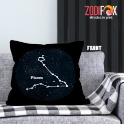 best Pisces Constellation Throw Pillow zodiac related gifts – PISCES-PL0017