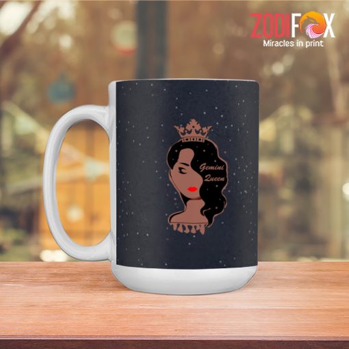 cute Gemini Queen Mug birthday zodiac presents for astrology lovers – GEMINI-M0017