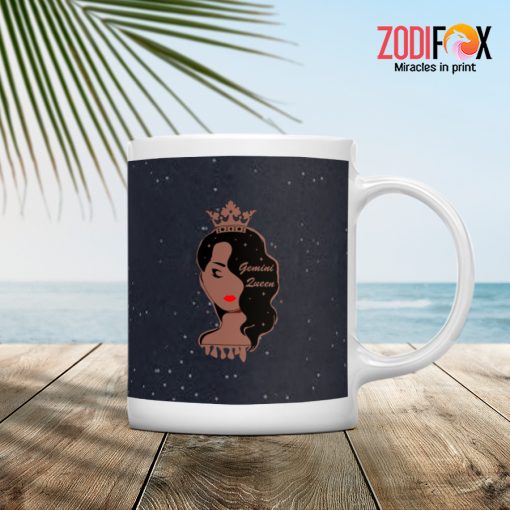 special Gemini Queen Mug birthday zodiac gifts for horoscope and astrology lovers – GEMINI-M0017