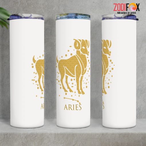 various Aries Gold Tumbler birthday zodiac sign gifts for astrology lovers – ARIES-T0017