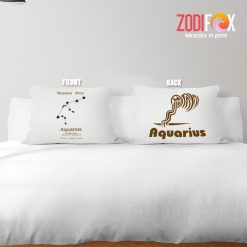 funny Aquarius Friendly Throw Pillow astrology lover gifts – AQUARIUS-PL0018