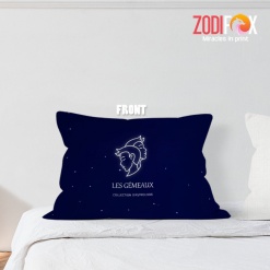 beautiful Gemini Man Throw Pillow zodiac sign presents for astrology lovers – GEMINI-PL0018