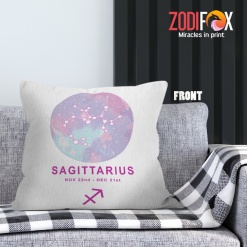 awesome Sagittarius Colour Throw Pillow zodiac gifts for horoscope and astrology lovers – SAGITTARIUS-PL0018