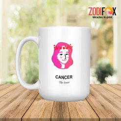 lively Cancer Girl Mug astrology gifts – CANCER-M0018