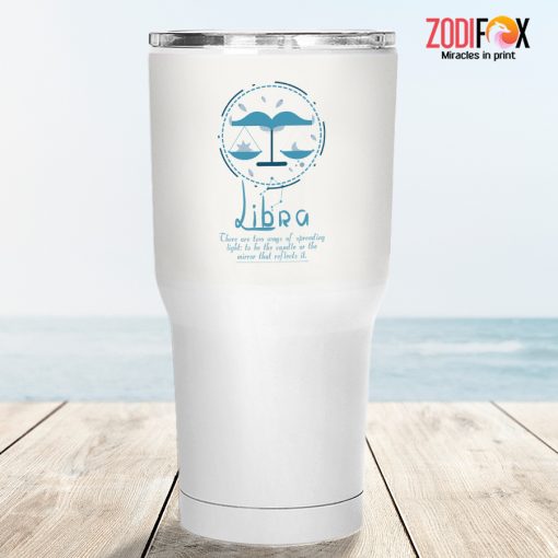 various Libra Blue Tumbler birthday zodiac sign gifts for horoscope and astrology lovers – LIBRA-T0018