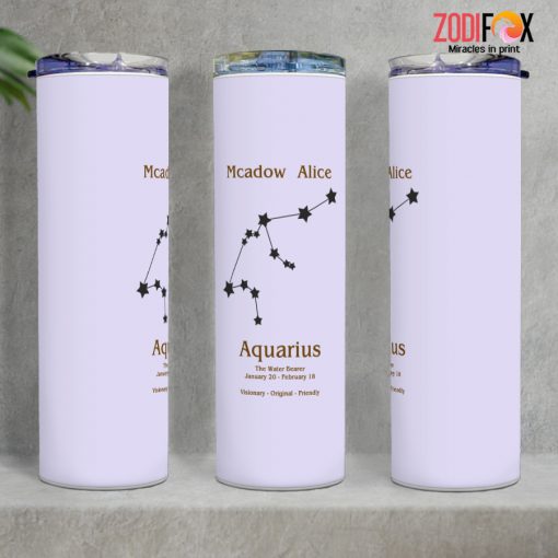 great Aquarius Original Tumbler zodiac gifts for astrology lovers – AQUARIUS-T0018
