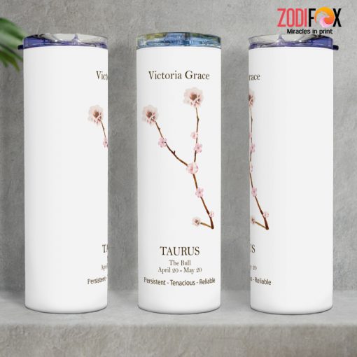 dramatic Taurus Grace Tumbler birthday zodiac gifts for horoscope and astrology lovers – TAURUS-T0018