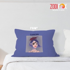 beautiful Cancer Girl Throw Pillow zodiac presents for horoscope and astrology lovers – CANCER-PL0019