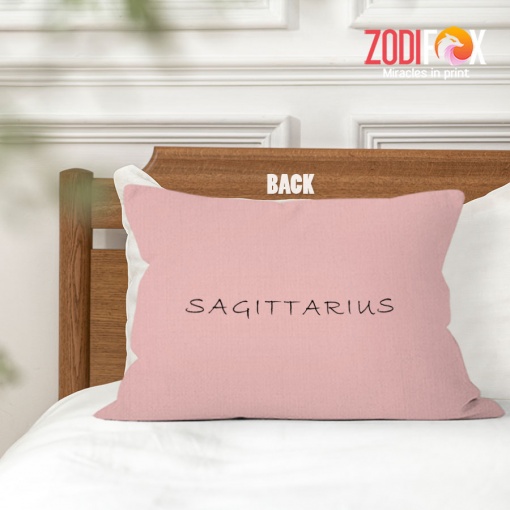affordable Sagittarius Girl Throw Pillow birthday zodiac sign gifts for astrology lovers – SAGITTARIUS-PL0019