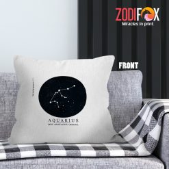 hot Aquarius Deep Throw Pillow gifts based on zodiac signs – AQUARIUS-PL0019