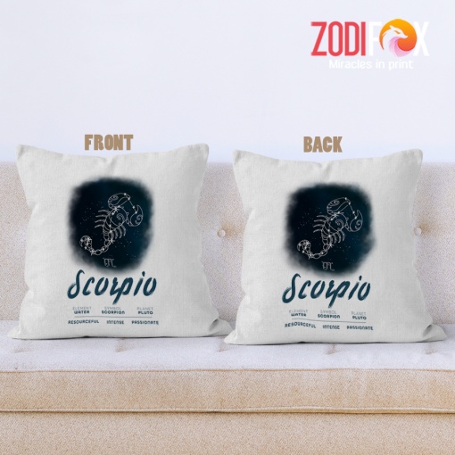 interested Scorpio Pluto Throw Pillow zodiac gifts and collectibles – SCORPIO-PL0019