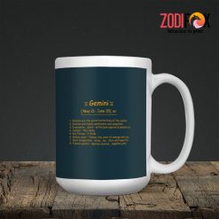 wonderful Gemini Air Mug astrology gifts – GEMINI-M0019
