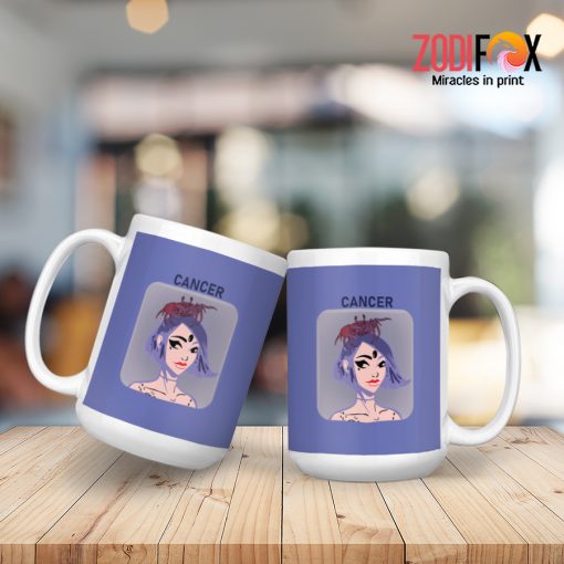 nice Cancer Female Mug zodiac gifts and collectibles – CANCER-M0019