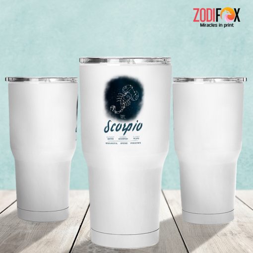 special Scorpio Pluto Tumbler zodiac sign presents for horoscope and astrology lovers – SCORPIO-T0019