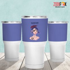 nice Cancer Girl Tumbler zodiac presents for horoscope and astrology lovers – CANCER-T0019