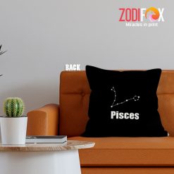 great Pisces Queen Throw Pillow astrology gifts – PISCES-PL0002