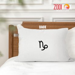 eye-catching Capricorn Sign Throw Pillow birthday zodiac sign gifts for astrology lovers – CAPRICORN-PL0020