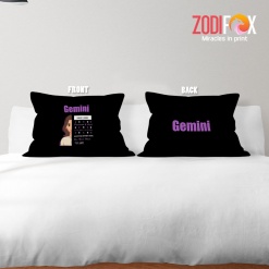 eye-catching Gemini Driven Throw Pillow zodiac inspired gifts – GEMINI-PL0020