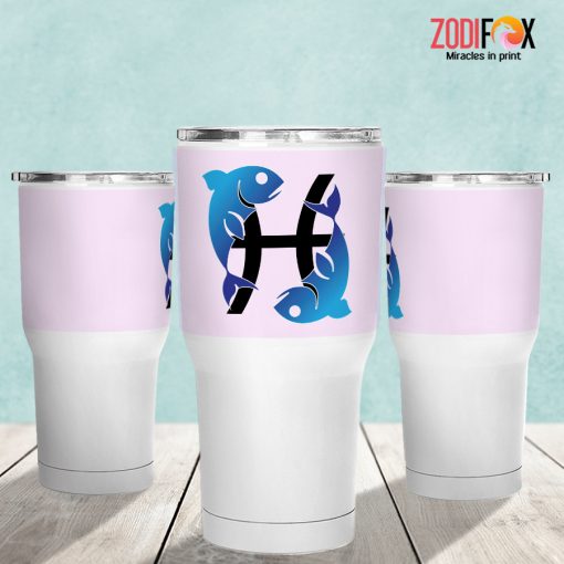 personality Pisces Symbol Tumbler zodiac sign presents for horoscope and astrology lovers – PISCES-T0020
