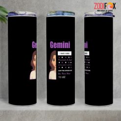 nice Gemini Driven Tumbler birthday zodiac sign presents for horoscope and astrology lovers – GEMINI-T0020