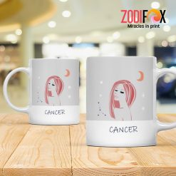 interested Cancer Girl Mug birthday zodiac sign presents for horoscope and astrology lovers – CANCER-M0021