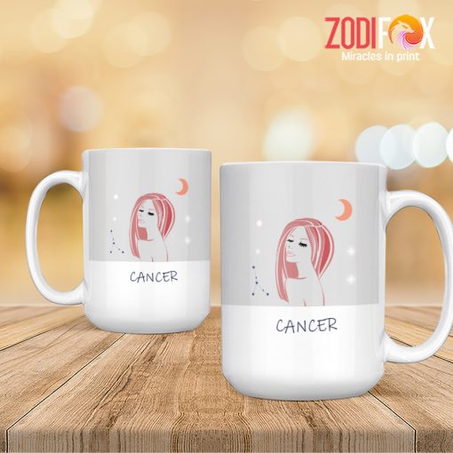 cute Cancer Girl Mug zodiac sign presents for astrology lovers – CANCER-M0021