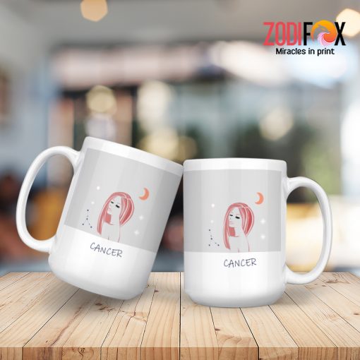 interested Cancer Girl Mug zodiac gifts for astrology lovers – CANCER-M0021