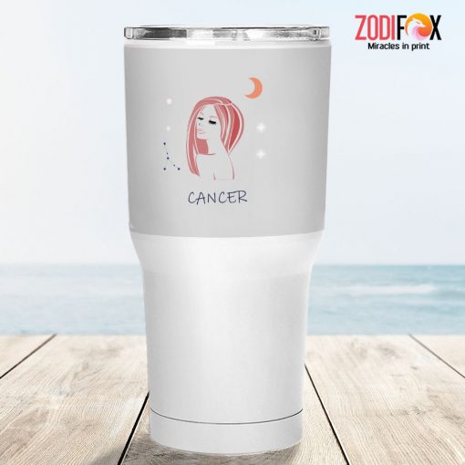 lovely Cancer Woman Tumbler birthday zodiac presents for horoscope and astrology lovers – CANCER-T0021