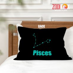 amazing Pisces Green Throw Pillow astrology presents – PISCES-PL0022