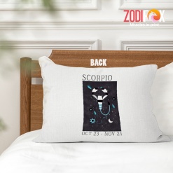 affordable Scorpio Vintage Throw Pillow astrology presents – SCORPIO-PL0022