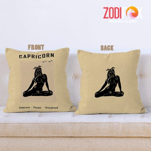 various Capricorn Ambitious Throw Pillow s – CAPRICORN-PL0022