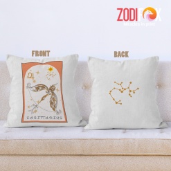 exciting Sagittarius Archer Throw Pillow birthday zodiac sign presents for horoscope and astrology lovers – SAGITTARIUS-PL0022