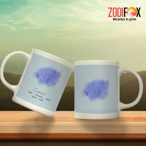 best Cancer Watercolor Mug birthday zodiac gifts for astrology lovers – CANCER-M0022