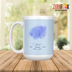 awesome Cancer Watercolor Mug gifts based on zodiac signs– CANCER-M0022