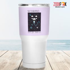 meaningful Scorpio Earth Tumbler birthday zodiac gifts for astrology lovers – SCORPIO-T0022