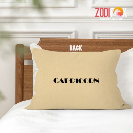 favorite Capricorn Element Throw Pillow astrology lover presents – CAPRICORN-PL0023