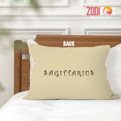 funny Sagittarius Honest Throw Pillow signs of the zodiac gifts – SAGITTARIUS-PL0023