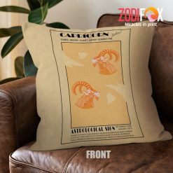 hot Capricorn Element Throw Pillow gifts according to zodiac signs – CAPRICORN-PL0023