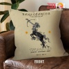meaningful Sagittarius Honest Throw Pillow birthday zodiac gifts for astrology lovers – SAGITTARIUS-PL0023