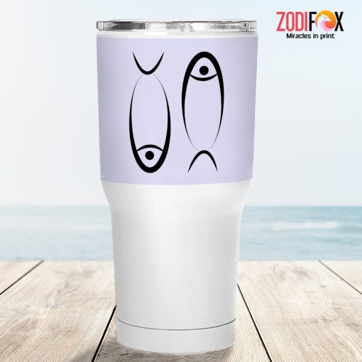 interested Pisces Art Tumbler zodiac presents for astrology lovers – PISCES-T0023