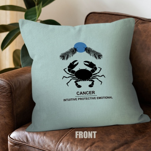 various Cancer Emotional Throw Pillow zodiac birthday gifts – CANCER-PL0024