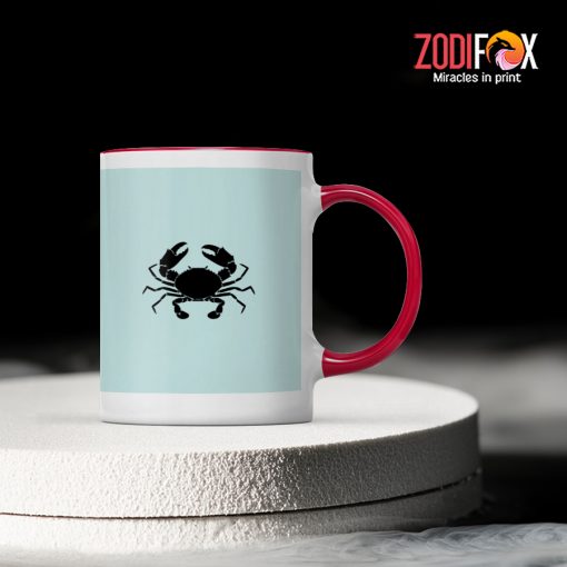 pretty Cancer Green Mug zodiac presents for horoscope and astrology lovers – CANCER-M0024