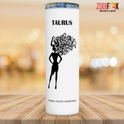high quality Taurus Boho Tumbler zodiac sign gifts for astrology lovers – TAURUS-T0024