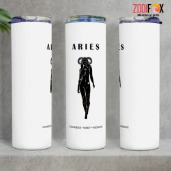 eye-catching Aries Honest Tumbler zodiac gifts for astrology lovers – ARIES-T0024