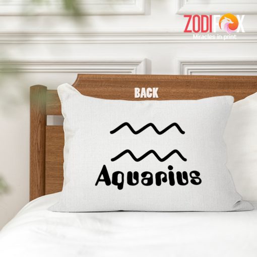 exciting Aquarius Dynamic Throw Pillow horoscope lover gifts – AQUARIUS-PL0025