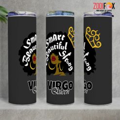 awesome Virgo Queen Tumbler astrology horoscope zodiac gifts for boy and girl – VIRGO-T0025