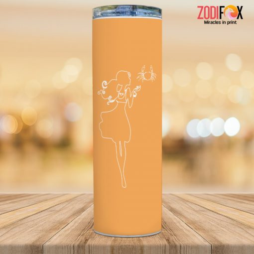 cool Cancer Girl Tumbler zodiac sign presents – CANCER-T0025